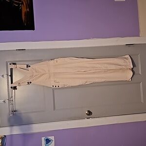 NWOT CARVE DESIGNS off white overall size 10